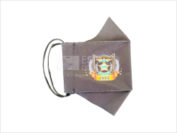 Máscara Personalizada SP | Impressão Digital, Poliéster, 3 Camadas | Exemplo Espaço do Crachá | Imagem 6