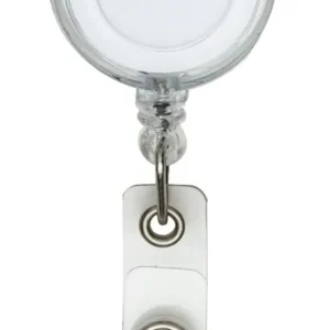 Roller Clips Branco Transparente