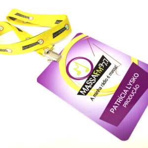 CREDENCIAIS EM PVC PERSONALIZADAS
