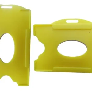 Protetor de Crachá Horvertical Amarelo
