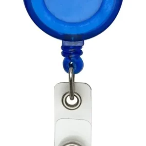 Roller Clips Azul Translúcido