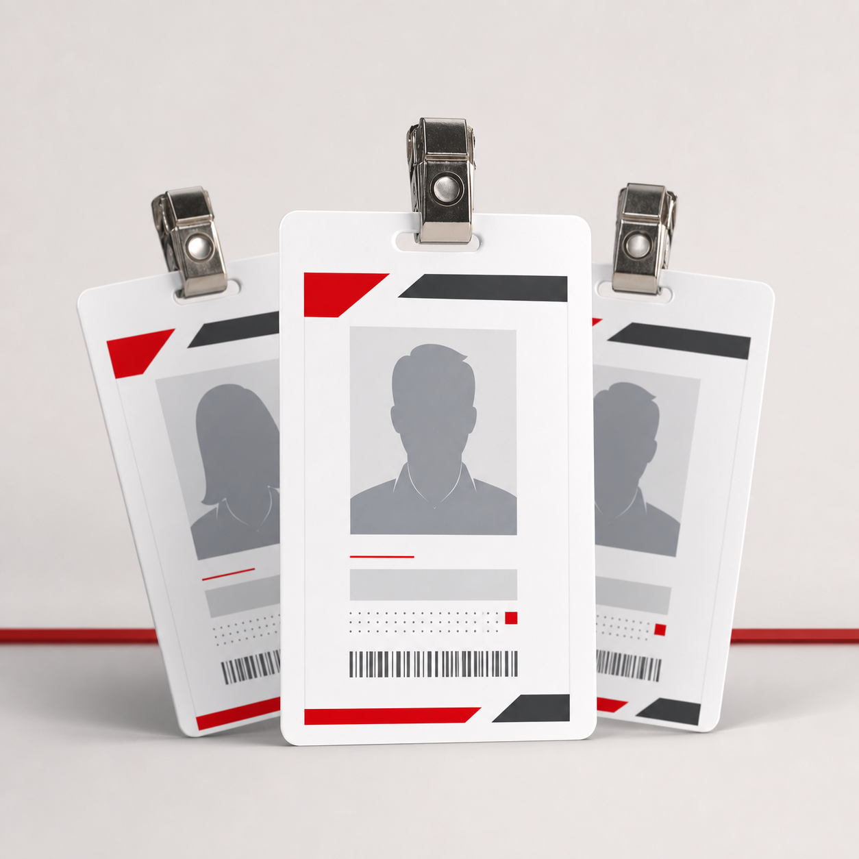 Home 1 Crachás personalizados em PVC